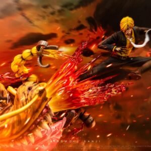 Sanji vs Queen - One Piece - MJ