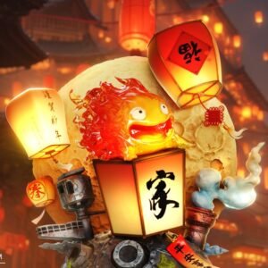 Calcifer - Howl Moving Castle - Rising Sun