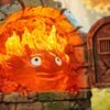 Howl’Moving Castle - Calcifer - Hit Face