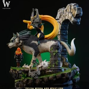 Zelda Midna x Wolf Link - Wake