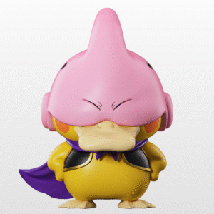 Pokemon - Psyduck x Fat Buu - Maoku x New’s