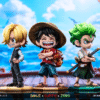 One Piece - Luffy x Zoro x Sanji - XOX