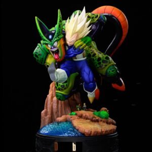 Dragon Ball Z - Vegeta vs Cell - Yamcha Studio