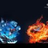 Rengoku vs Akaza - Kimetsu no Yaiba - Zodiakos (bản quyền)