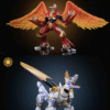 Digimon - BurningGreymon x Lobomon (Vritramon x Garummon) - Sun Toys studio