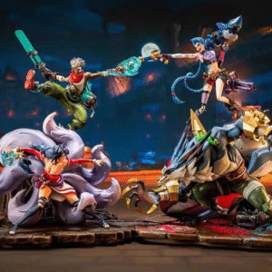 League of Legends - Ahri & Ekko vs Jinx & Warwick - 2XKO X PUREARTs studio