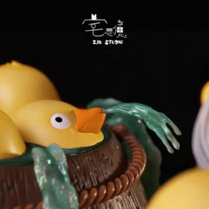 Hayao Miyazaki’s Ecological Scene - Little Rubber Duck Bath - Spirited Away - ZJB studio