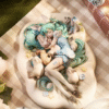 Hatsune Miku Sleeping with Rabbit - Wonder Fest 2025
