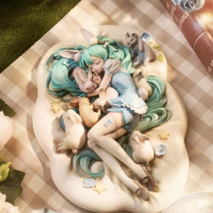Hatsune Miku Sleeping with Rabbit - Wonder Fest 2025