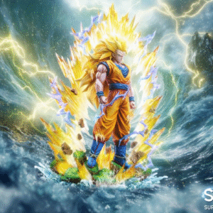 Dragon Ball Z - Songoku SSJ3 - Summer studio