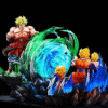 Dragon Ball - Son Goku x Gohan x Goten vs Broly - Kylin