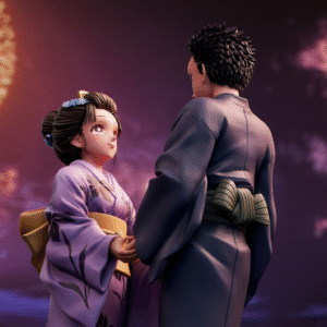 Demon Slayer - Akaza & Koyuki - Wawa