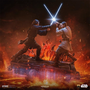 Star Wars - Anakin vs Obi Wan - Iron