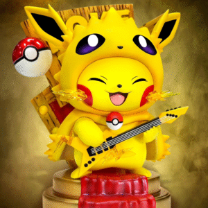 Pokemon - Pikachu cos Jolteon - Cheese