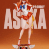 Evangelion - Asuka cos Sailormoon - Night Wing