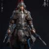 Water Margin/Thuỷ Hử - Dong Ling, The Double Spear General/Đổng Bình - Guan Miao Tang