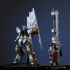 Gundam - Warrior Mobile form  RX-93 x Heavy Armor Form RX-93-2 - Mecha Era