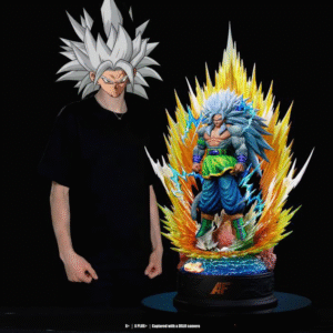 Dragon Ball AF - Songoku SSJ5 - Yamcha