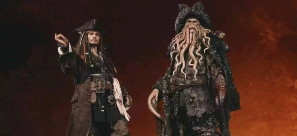 Pirates of the Caribbean - Jack Sparrow & Davy Jones - JND - Monkey ...