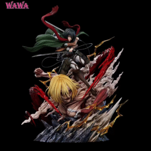 Attack on Titan - Mikasa Ackerman vs Female Titan - Wawa