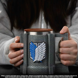 Attack on Titan - Giant City Wall Cup - PSD
