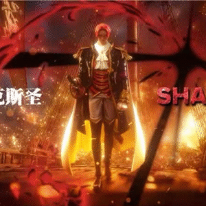 One Piece - Shanks - Black