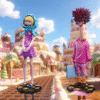 One Piece - Charlotte Wafers x Wiro - Black