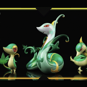 Pokemon - Snivy x Servine x Serperior - SXG