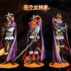 One Piece - Giovanni x Konserotto x Captain - Black
