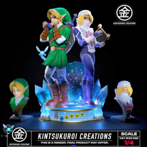 Legend of Zelda - Link & Sheik - Kintsukuroi