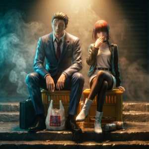 Smoking Behind The Supermarker With You - Sasaki & Yamada - BBGirl