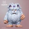 Digimon - Mojyamon - Hanhan