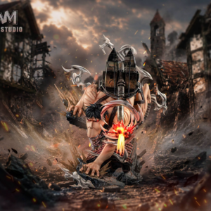 Attack on Titan - Horse Titan - WM