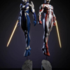 Ultraman Nexus - Junis Blue & Red - Core