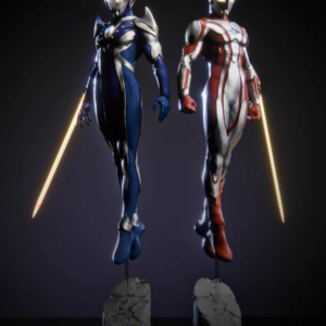 Ultraman Nexus - Junis Blue & Red - Core