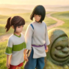 Ghibli - Spirited Away - Cake