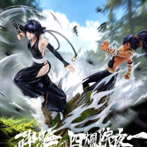 Bleach - Soi Fon & Yoruichi Shihouin - Pop Art