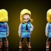 Dragon Ball - Android 18 - ZZZ